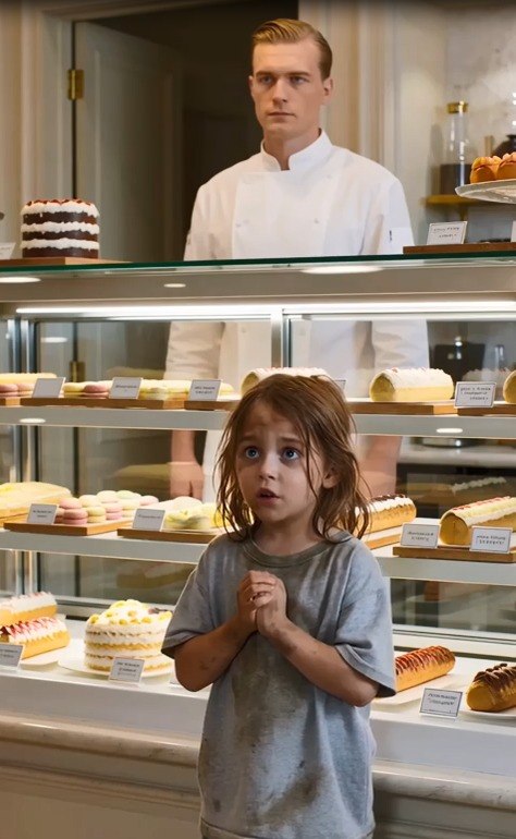 A Hungry Little Girl Asked for Yesterday’s Bread—Then a Billionaire Saw the Necklace Around Her Neck