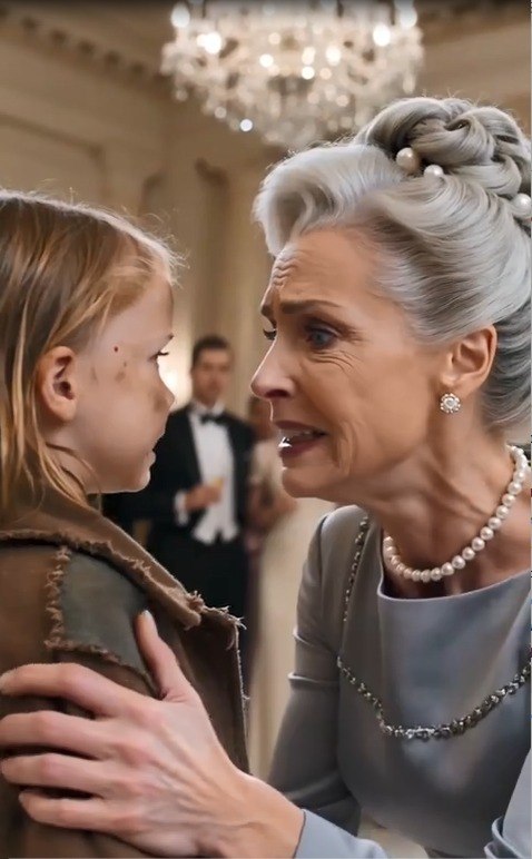 Millionaire Grandma Shoved a Poor Girl at Her Gala—Then a Gold Locket Fell Out and Exposed a 32-Year-Old Secret