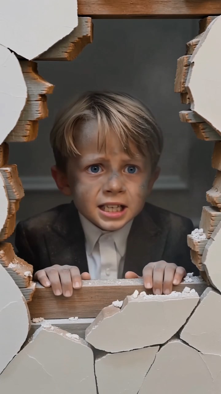 Maid Smashes Open a Mansion Wall — What She Finds Inside Leaves a Father Screaming