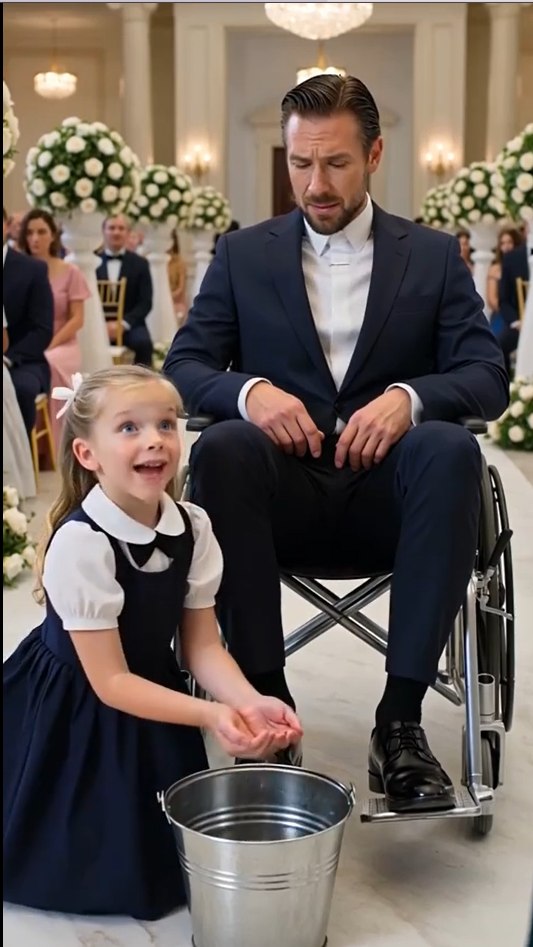 A Little Girl Was Mocked for Washing a Paralyzed Man’s Feet—Then He Suddenly Whispered, “I Can Feel Something…”