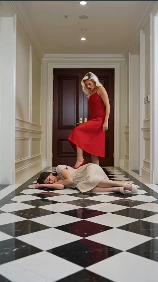 She Said the Maid “Fell on Her Own”—Then Her Husband Checked the Security Camera