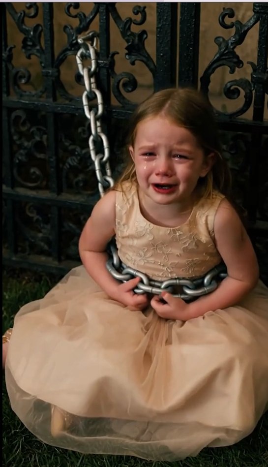 She Chained Her Granddaughter Outside a Luxury Gala—Then the Child’s Mother Revealed Who Really Owned the Estate