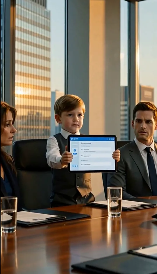 An 8-Year-Old Interrupted His Father’s Firing—Then One Video Turned the Chairman Into the Accused