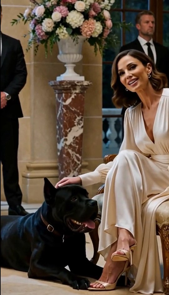“‘Move.’ The Billionaire Ordered His Dog to Attack Her—But the Cane Corso Walked Past Him and Knelt at Her Feet”