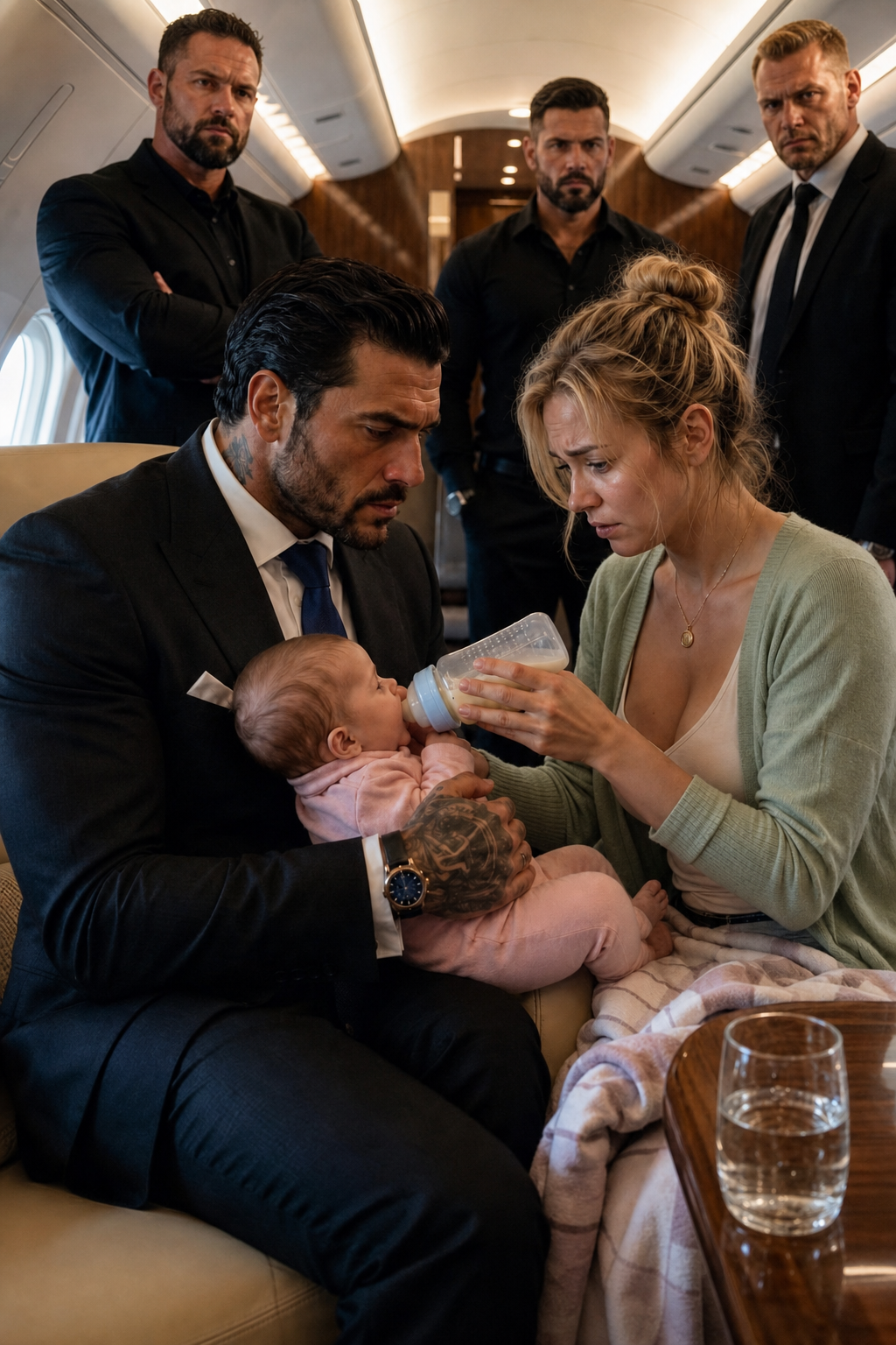 I breastfed a mafia boss's starving baby at 35,000 feet—and moments later, he looked me in the eyes and made a promise that sounded more like a life sentence than a thank-you