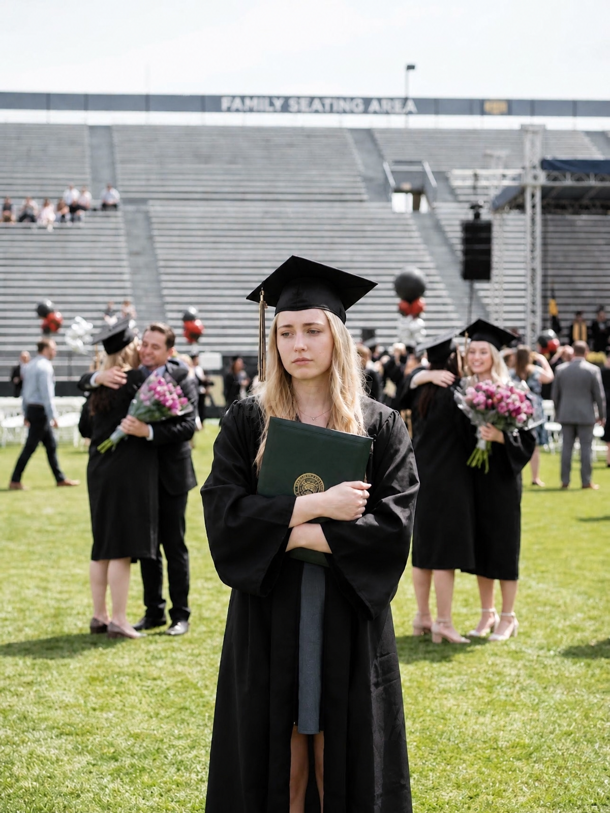 No one showed up for my graduation. A few days later, Mom texted, "I need $2,100 for your sister's Sweet 16." I sent $1 with the note "Congrats."