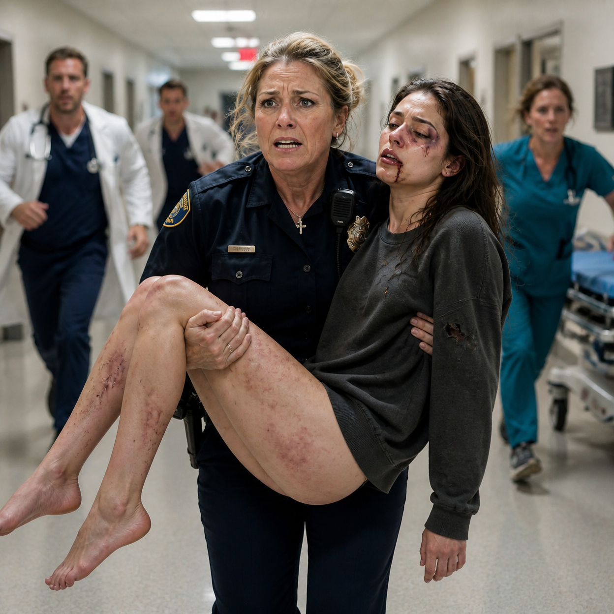 I opened my door at 1:00 a.m. and saw my daughter barely standing, her lip split, one eye swollen shut, whispering