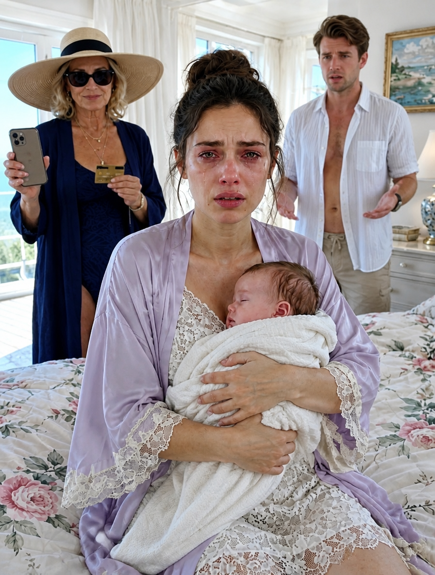 My mother-in-law brushed off my three-day-old baby's bluish skin as nothing more than a "cold" and convinced my husband that I was "imagining things for attention."