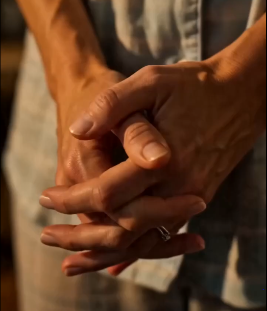 He called his wife useless and asked why she brought strangers home. His mother walked out of the bedroom.