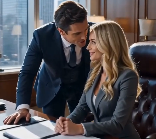 She came to surprise her husband at the office. She got a surprise instead.