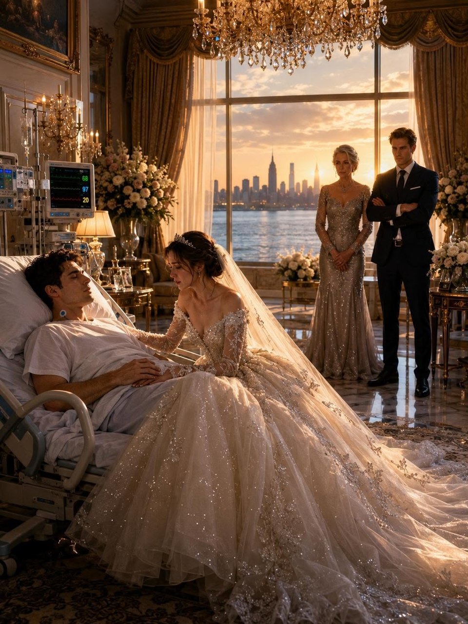 My Father Married Me to a Billionaire in a Coma—Then He Opened His Eyes When He Heard My Voice