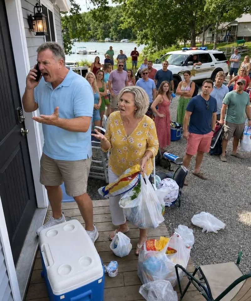 My parents said they were arriving at my lake house with twenty guests and expected me to stock the refrigerator before they got there.