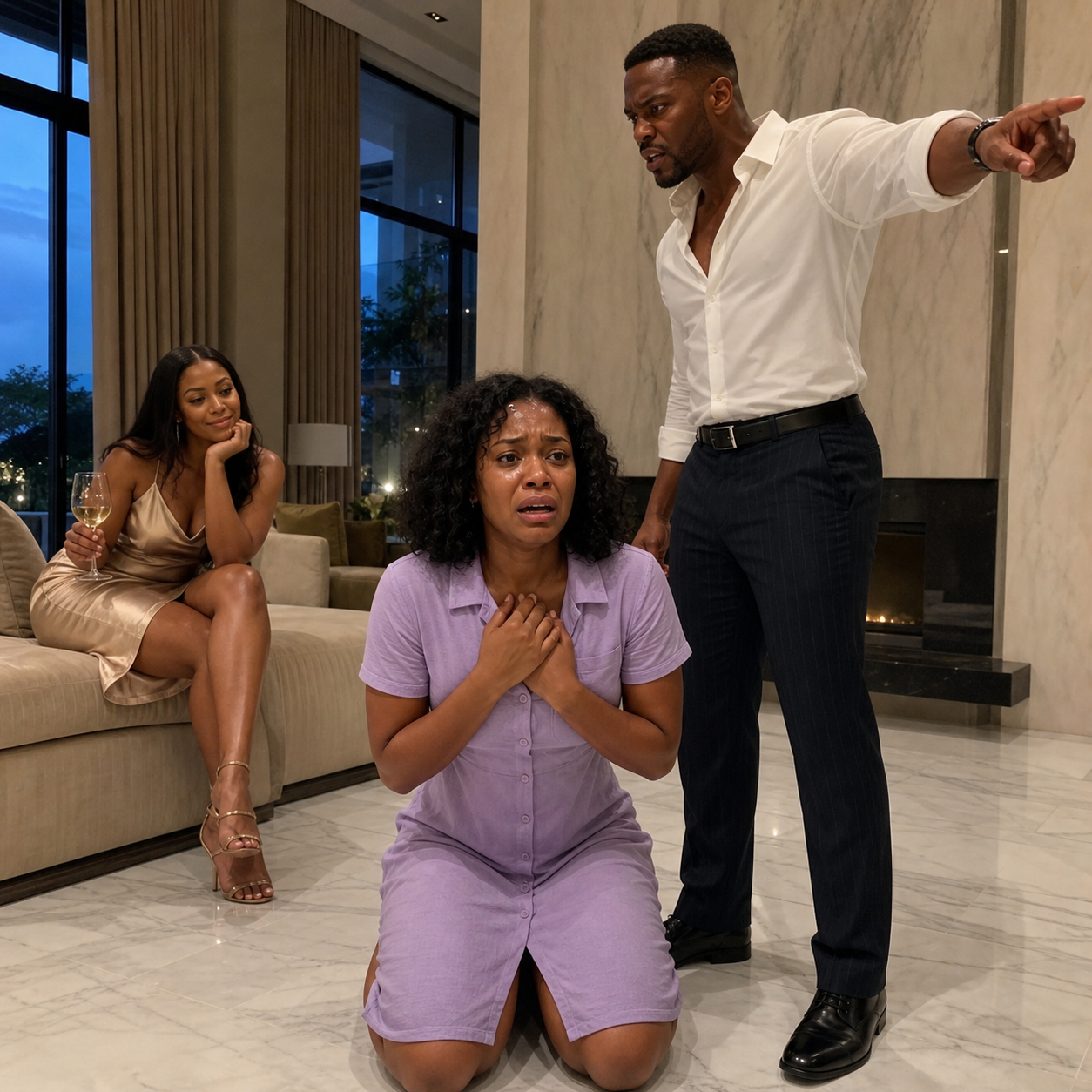 My husband whipped me 20 times because of his silver-tongued mistress.