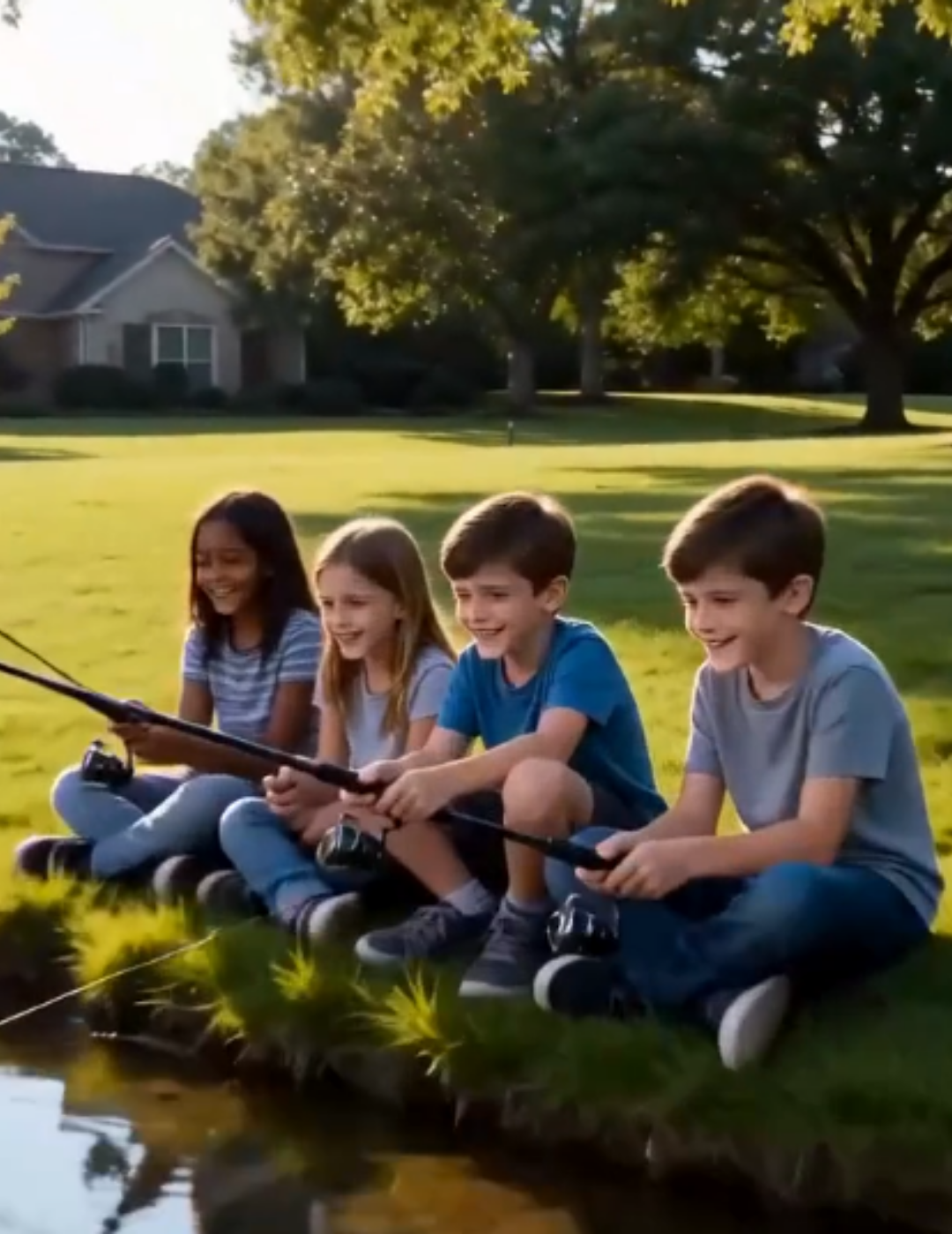 She fined a group of kids three hundred dollars each for fishing. Then someone made a phone call.