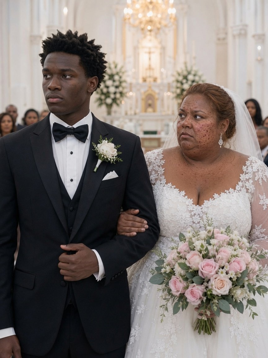"Emmett paid that man to marry his daughter because no one else could stand to look at her," a woman whispered from the front row.