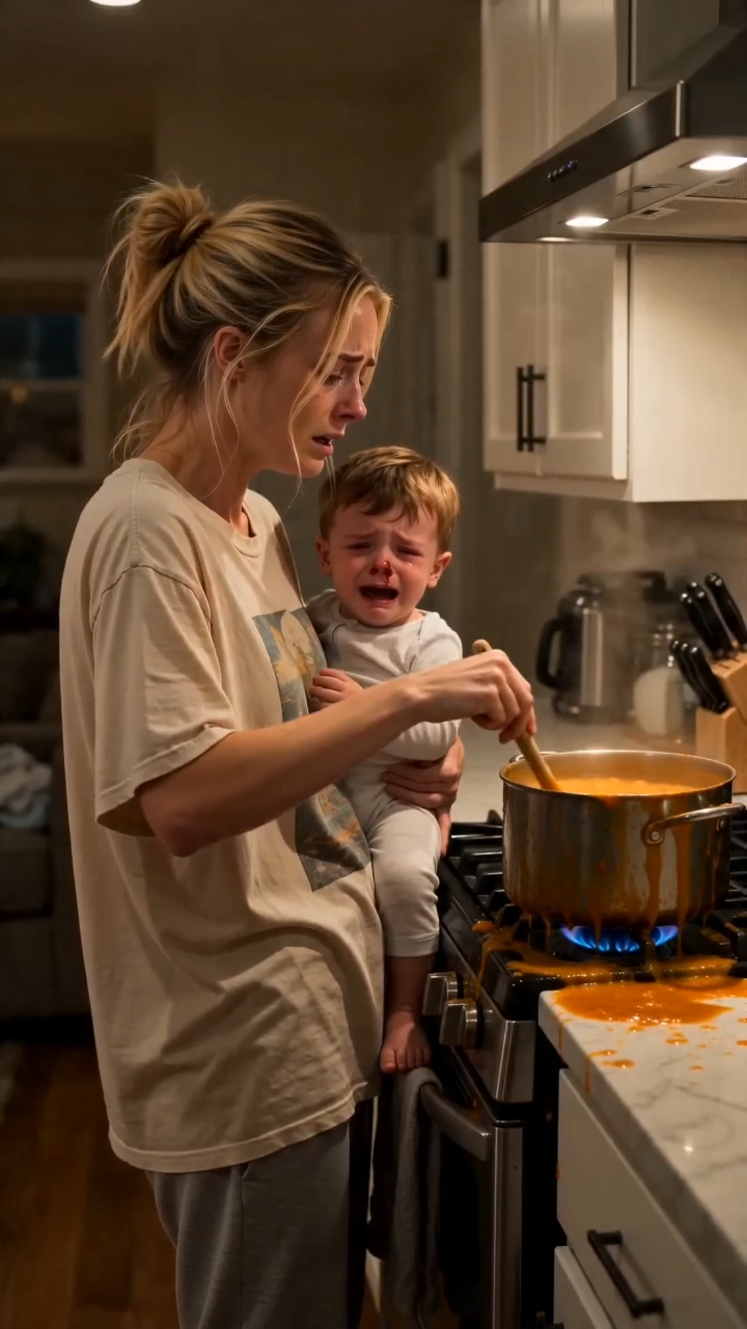 He Came Home After Five Days—And Found His Sick Son Crying While His Mother Sat on Her Phone