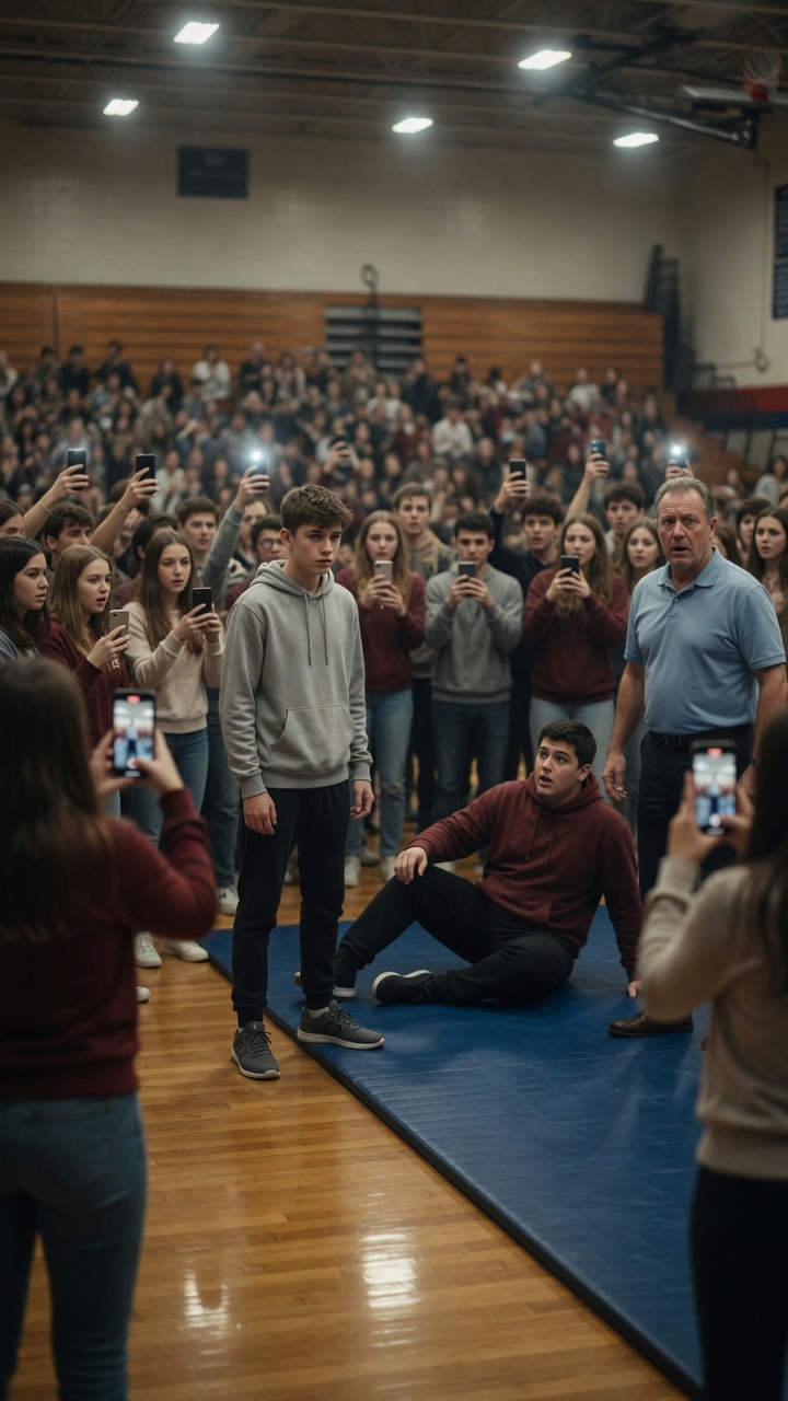 Full Story : The Principal’s Son Bullied the Charity Student Then Thirty Phones Exposed the Truth