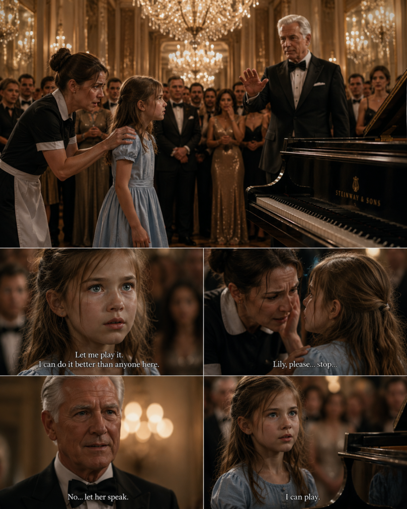“Let me play it, I can do it better than anyone here.”
