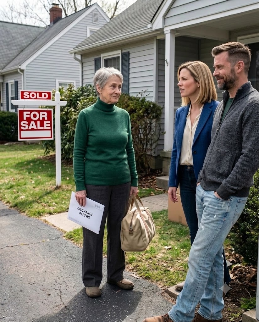 My Daughter Sold My House While I Was Hospitalized to Cover Her Incompetent Husband’s Debts. When I Came Home, They Humiliated Me and Asked Why I Was Smiling. I Replied, The House You Sold Was Actually.