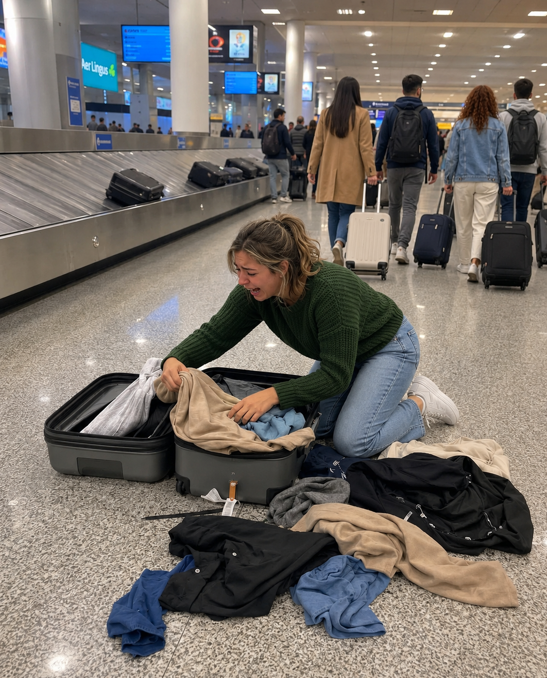 I Asked My Family To Pick Me Up After My Husband’s Funeral Abroad — Their Cruel Replies Made The Headlines That Night.