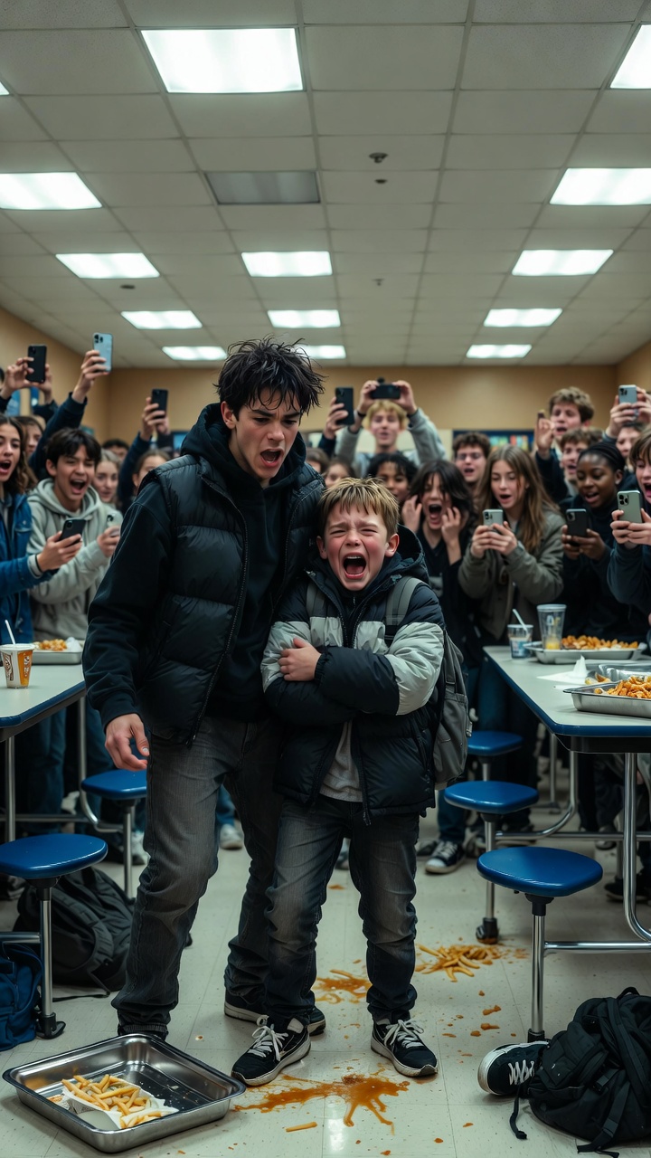 Full Story : The Bully Humiliated His Little Brother in the Cafeteria Then One Return Changed Everything