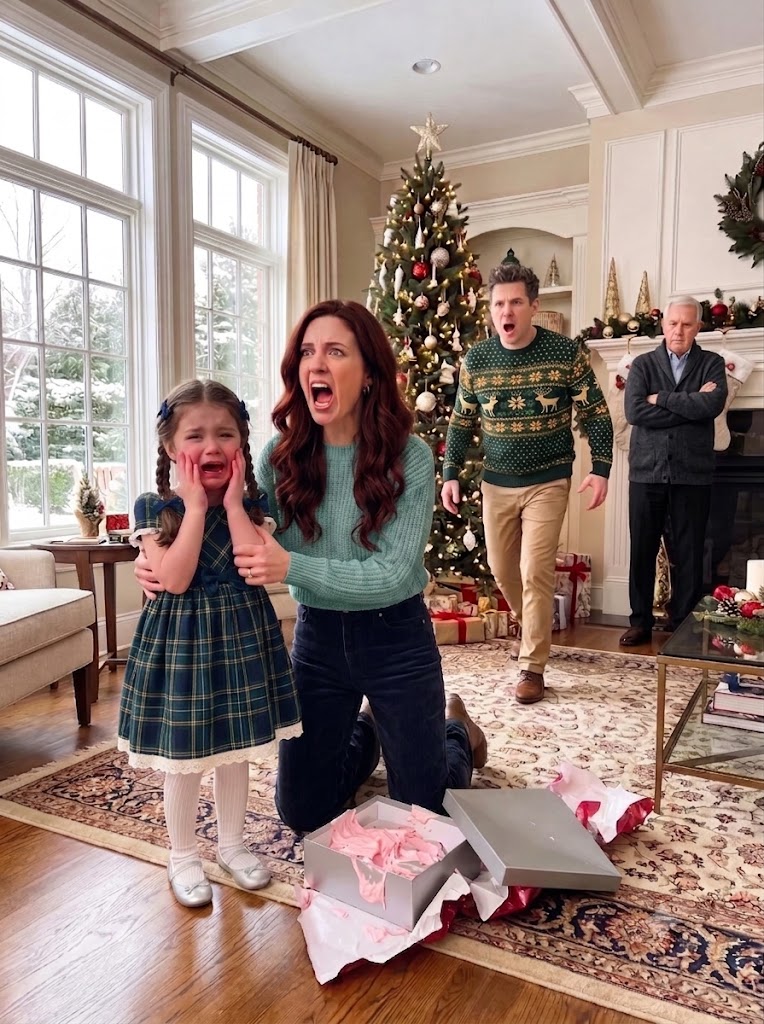 My Father-in-Law Gave My 9-Year-Old Daughter a Beautiful Christmas Gift. Seconds After She Tried It, She Began Scre:aming—Then Police Arrived at Our Home and Found Something Chilling…