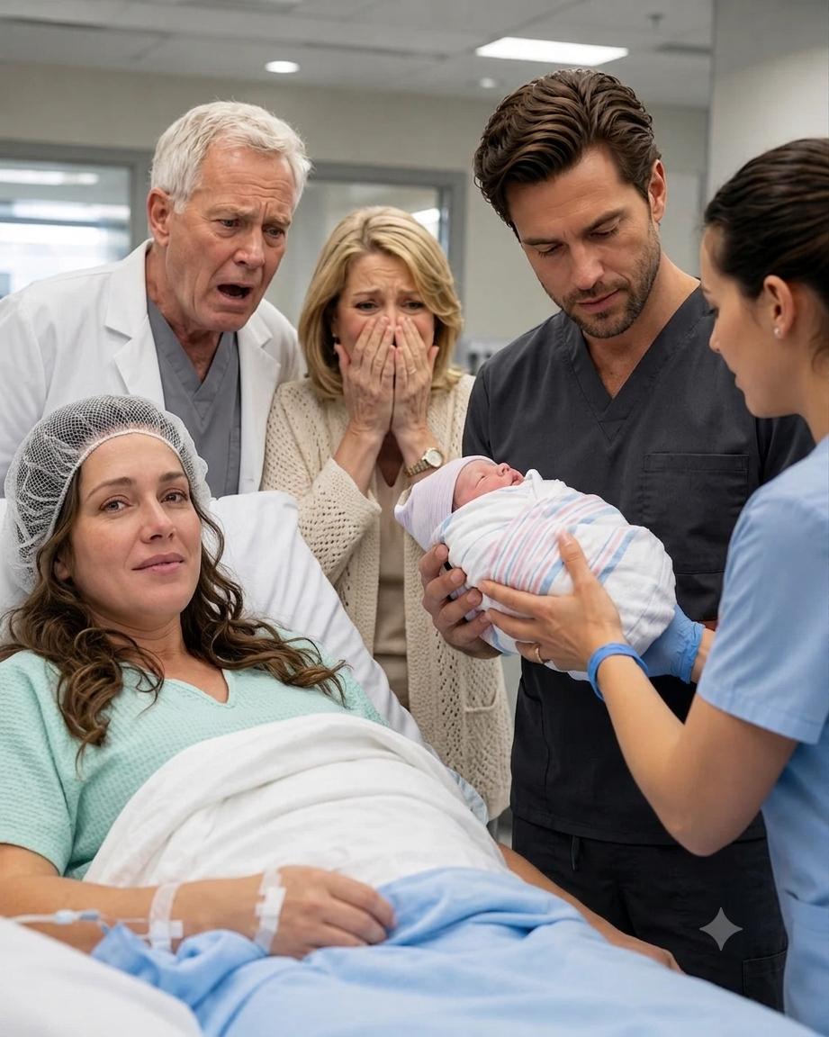 The moment the nurse carried my newborn into recovery, my mother recoiled. “We will never acknowledge a fatherless child,” she said. My father folded his arms. “And we will never hold that baby.”