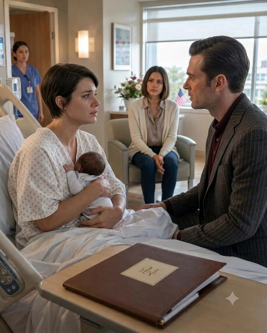 Two hours after our baby was born, I looked at my husband, waiting for him to hold our child. instead, he leaned close and said, “I already have a son with someone else. I am not signing anything for this baby.”