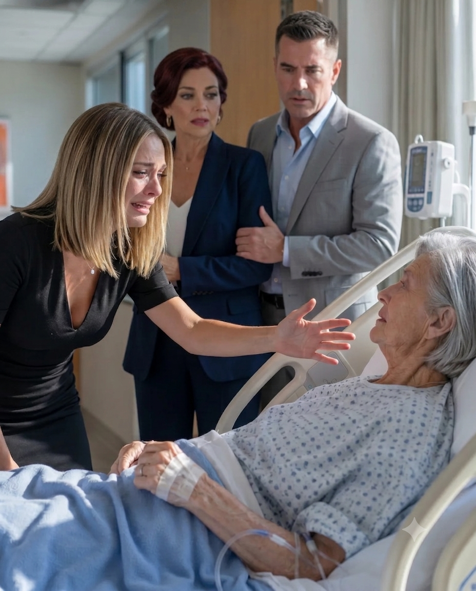 My grandma was critical after emergency surgery and my parents refused to come, but at her funeral, the pastor read her final note—and dad’s face changed when he heard his name…