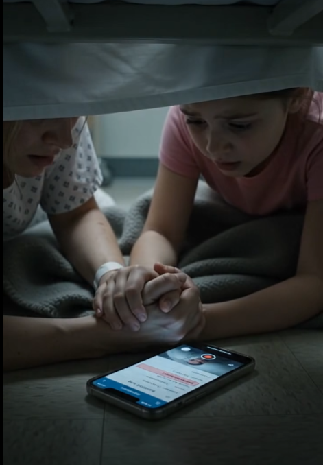 My 8-year-old daughter shut my hospital curtains after I gave birth.