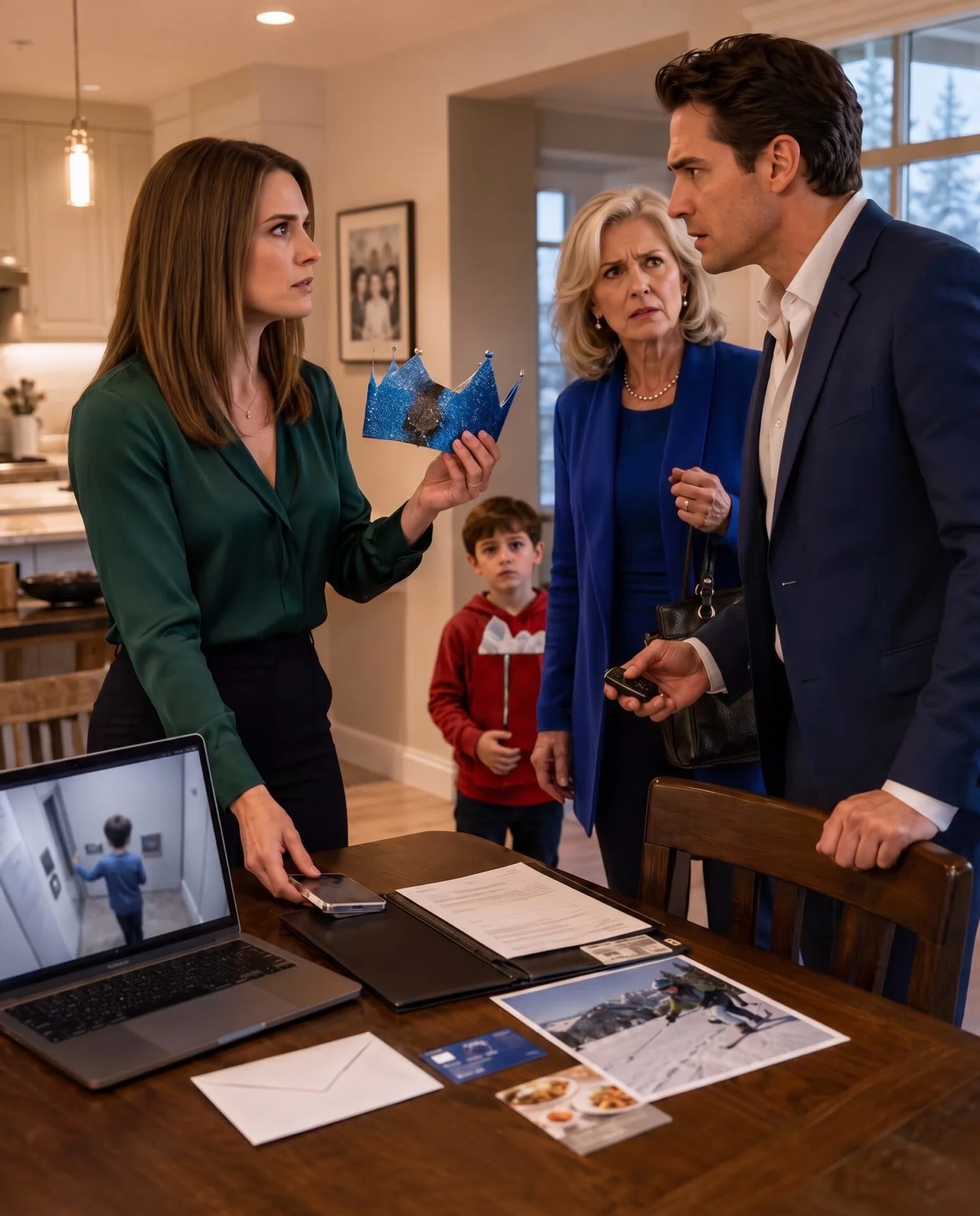My niece deliberately set off the alarm during my son’s indoor trampoline birthday party, forcing 18 families outside. Then she smiled and said, “Dad promised me a PS5 if your son’s party was ruined.”