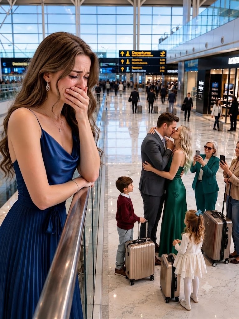 My Husband Claimed He Was Saving Lives In Emergency Surgery—Then I Found Him At The Airport Boarding A Secret Vacation With Another Woman And His Entire Family Without Me…