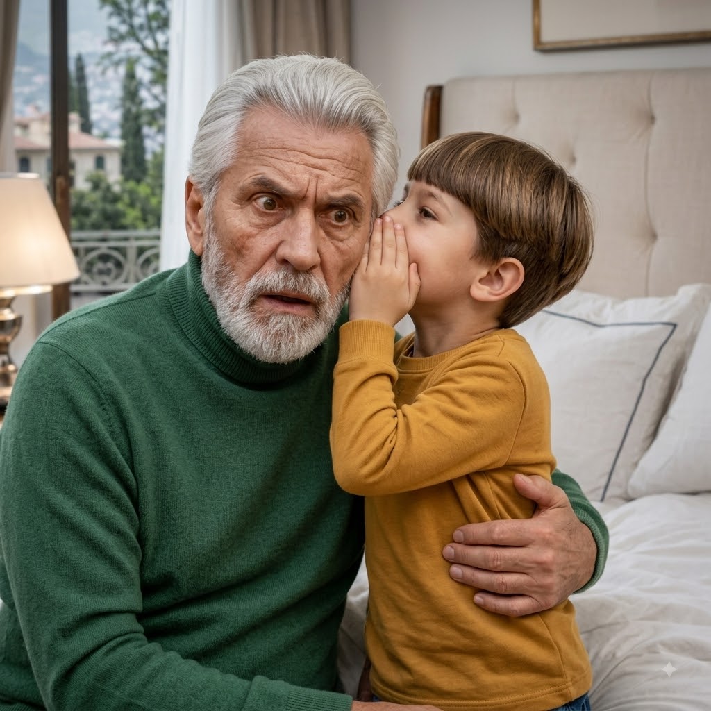 “Grandpa, don’t give Dad any more money,” my 6-year-old grandson whispered after I’d spent six years sending my son-in-law $25,000 every month. I didn’t argue or ask questions. I put away my phone and decided to follow him instead. What I discovered behind one locked door made me realize that even my daughter’s ashes—and the story of how she died—might have been a lie.