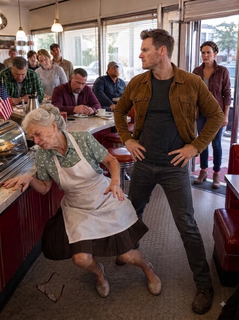 1When a bu:lly sh0ved my 75-year-old mother during a confrontation in her North Carolina diner and warned he could do whatever he wanted, the regulars lowered their eyes and the sheriff called it a fall.