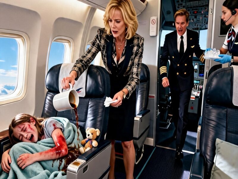 Karen Spilled Coffee on the Pilot’s Sleeping Daughter Mid-Flight—Then Her Father Landed Flight 101 for a Reason Nobody Expected