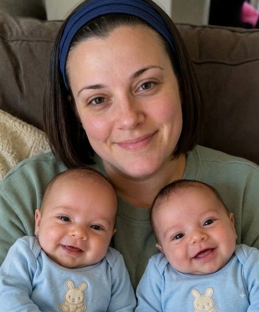 1My Husband Went on Vacation Just Days Before My Scheduled C-Section With Our Twins – When He Came Home, His Knees Were Shaking