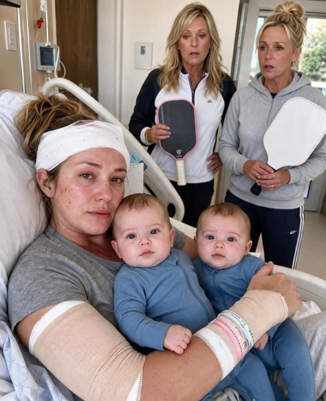 After an Accident Left Me Unable to Stand, My Mom Refused to Watch My One-Year-Old Twins Because She Had Pickleball—That Night, I Made One Phone Call That Changed Our Family Forever