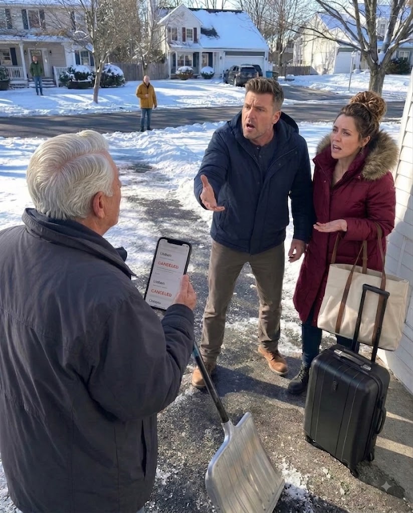 “You’re becoming a problem!” my son said the morning I shoveled his driveway. That week, I canceled their $14,000 Portugal trip. Four flights to Lisbon? Gone. What I did next surprised even me….