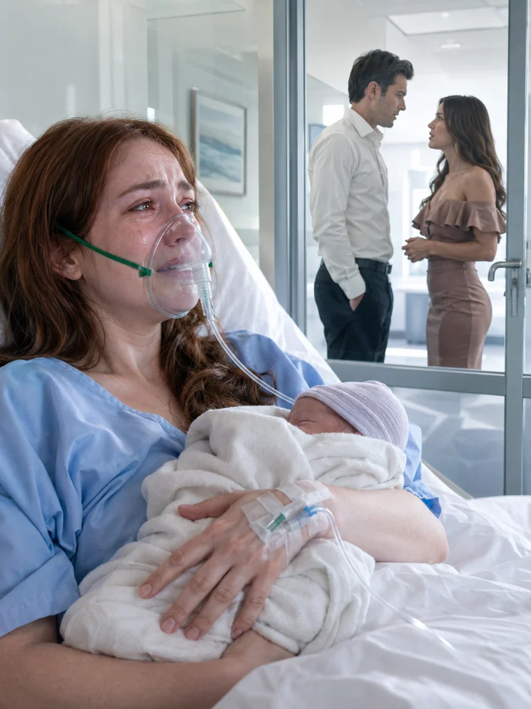 I had just woken up after a difficult delivery when I heard my husband say behind the door, “Let her take care of the baby for a few months, then I’ll take him away.” My son was only three hours old. I didn’t scream or confront him. I pretended to keep sleeping and secretly called a lawyer. He still had no idea what had just been triggered by the birth of our baby.