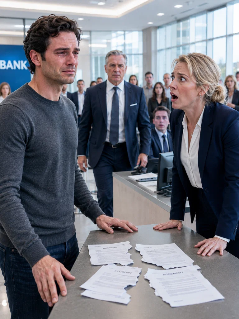 I walked into the bank to deposit a $5 million check for my mother’s surgery. The manager was my ex- wife. She tore up the check and called me a liar. Minutes later, her boss walked in and called me “Sir!” Her face went pale…