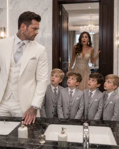 Four little boys walked into a restaurant bathroom only hours before I was supposed to announce my engagement. Five minutes later, I was staring at four identical versions of myself—and realizing someone had buried a secret powerful enough to destroy the life planned for me.