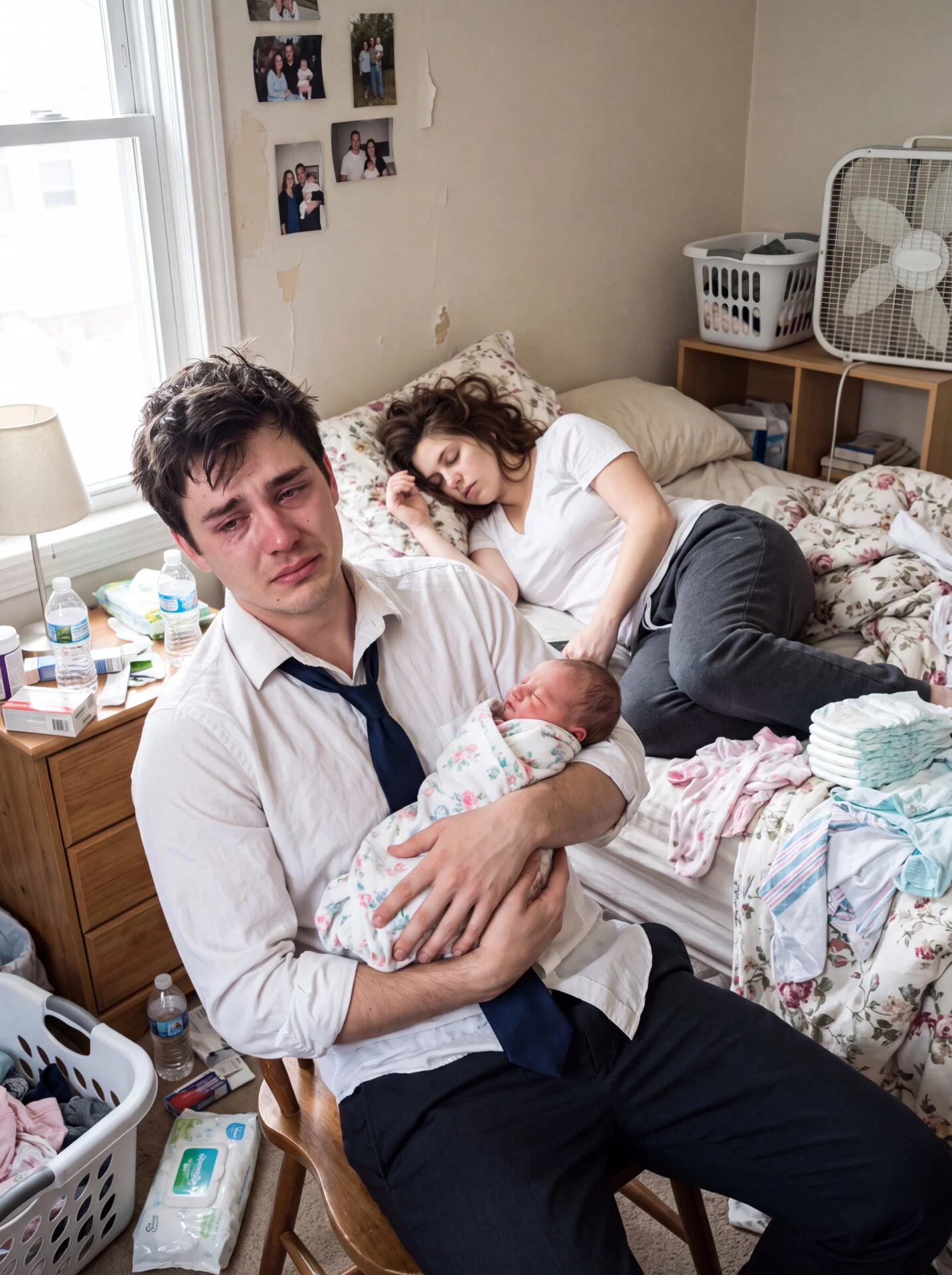My Son Was Only Seven Days Old When I Came Home And Found Him S!ck Beside His Unresponsive Mother. I Rushed Them To The Hospital—But The Moment The Doctor Examined Them, She Turned Pale, Looked Straight At Me, And Ordered, “CALL THE POLICE!”