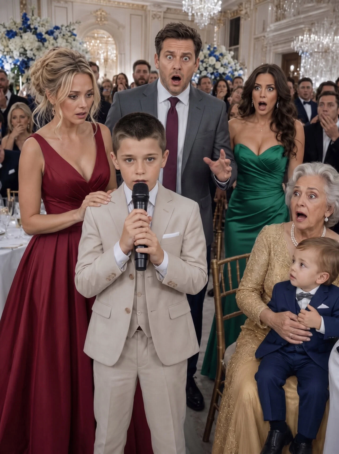 My husband brought his mistress and their secret child to my mother-in-law’s birthday party. In front of the entire family, he looked at me and said, “You don’t belong here anymore.”