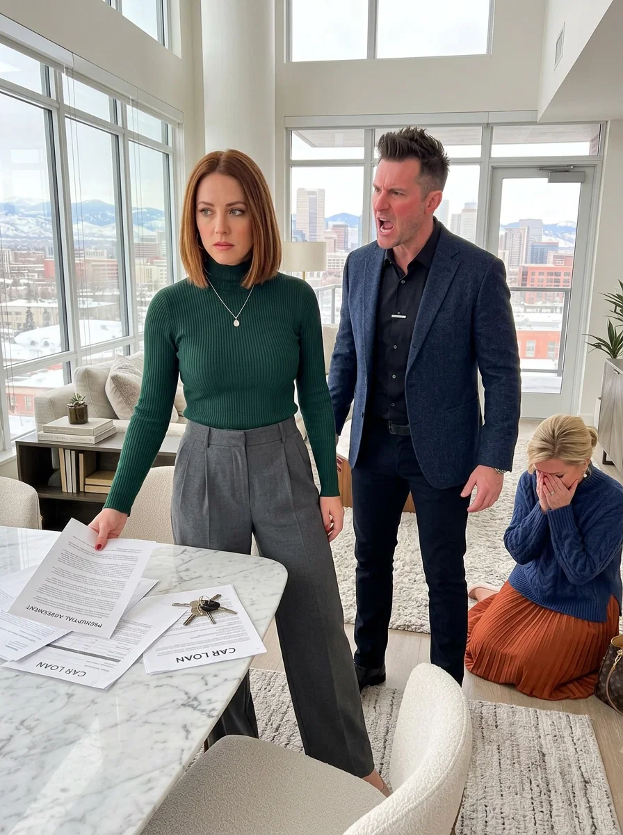 “After the wedding, we’ll live in your condo, rent mine out, and use the income to cover my mom’s car loan,” my fiancé declared as if the choice had already been settled. He assumed marrying me meant having access to my property and finances. Then I presented one alternative—and his entire proposal unraveled on the spot.