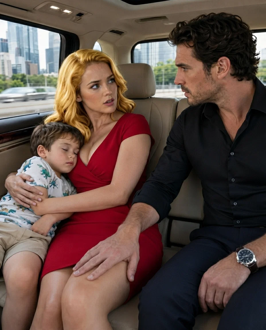 For nearly 3 hours, a stranger kept running his hand over my thigh on the bus while I sat beside my son on the way to see my seriously ill father-in-law. I was furious and confused—until, just before we got off, he slipped a handkerchief into my hand and whispered, “Pretend you’re dizzy… and whatever you do, don’t sign anything.”