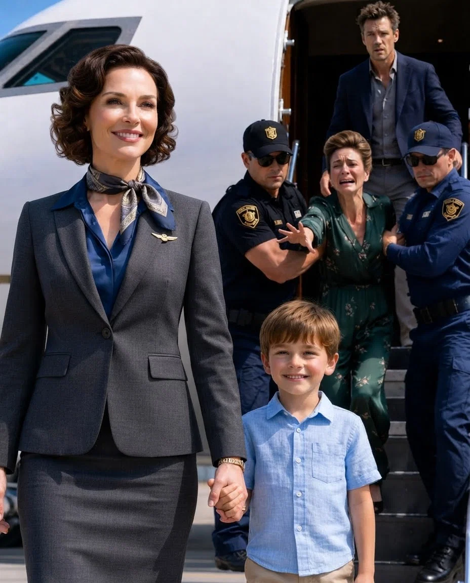I welcomed my husband aboard my Madrid flight—then discovered him in First Class beside his mistress, wearing a $12,000 necklace purchased with my company card.