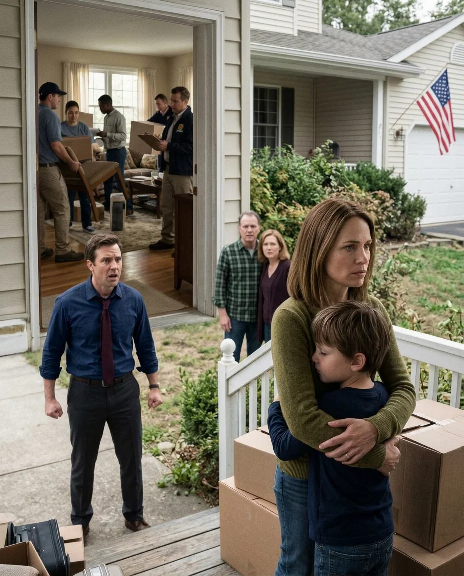 My husband turned cold and aggressi:ve the moment I refused to move in with his parents. He pointed at the door, furious, and shouted that I should pack everything, take our son, and get out of his house for good.