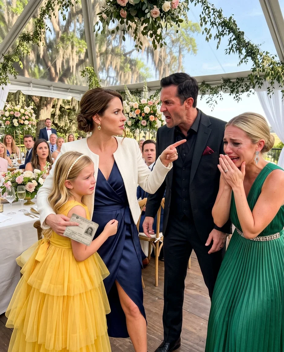 After five years of silence, I unexpectedly met my ex-husband at a wedding. He made cruel remarks, and the woman beside him smiled as if she had already won. I stayed composed—until a little girl ran across the room and called me “Mommy.”