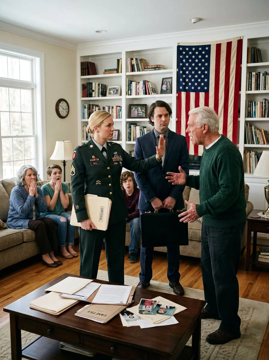 I looked my father straight in the eye and gave him one final wa:rning: “If your wife mentions my military savings one more time, the polite conversation ends. I will deal with her myself, and I will make it very clear where she stands—and why she will never touch a single cent of my money. Do you understand?”