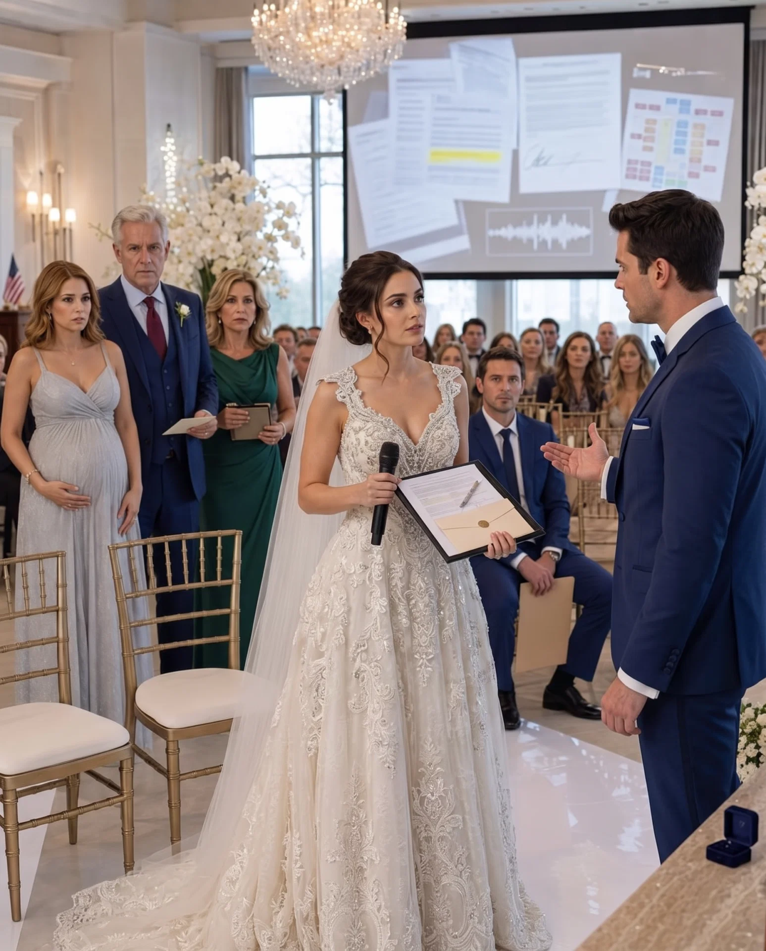Just hours before my wedding, I stopped by my sister’s house to pick up one final item. As I reached the hallway, I overheard her speaking quietly with our parents about a plan they had kept from me.
